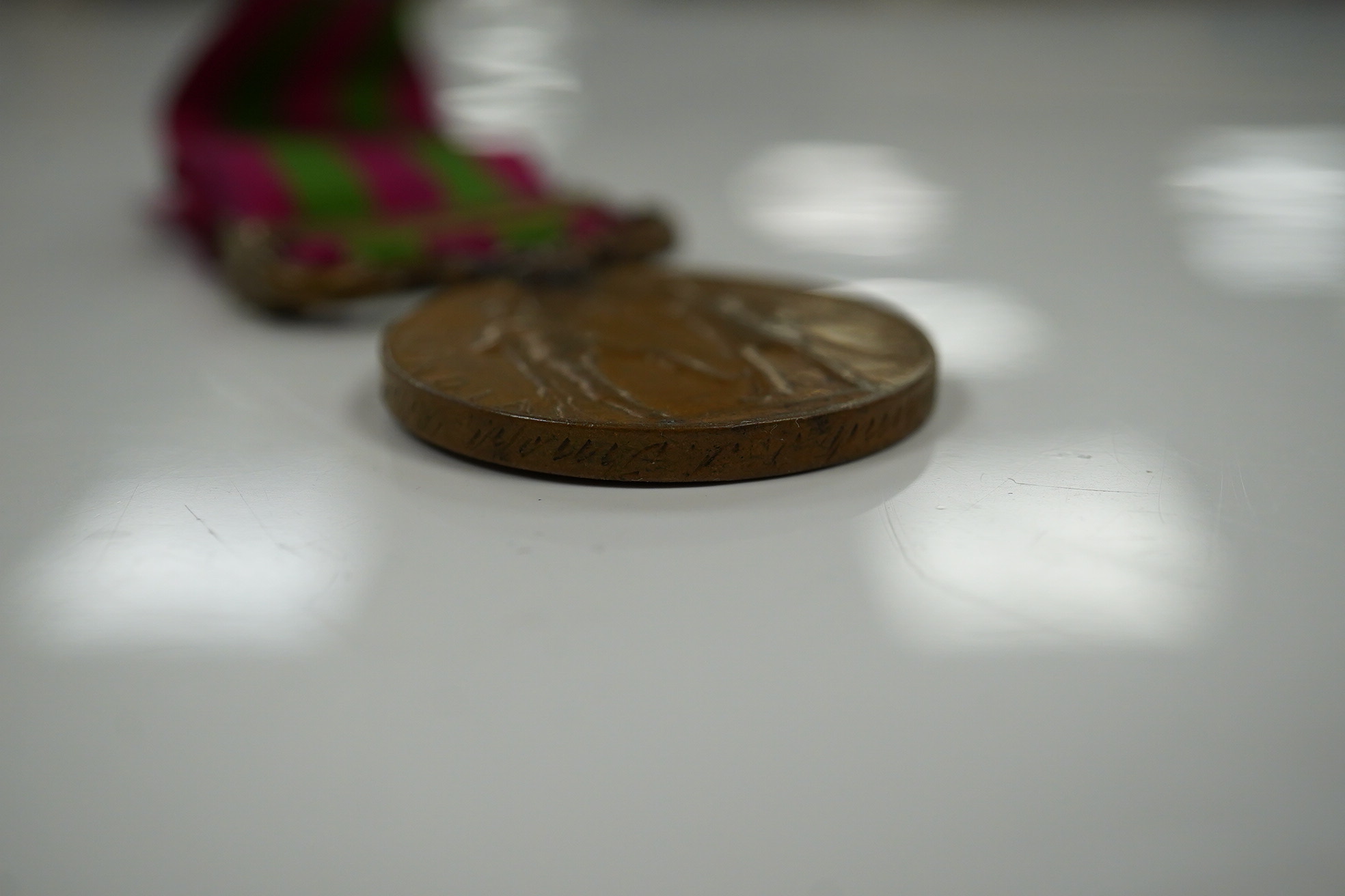 Two India Medals; one with Tirah 1897-98 clasp, naming worn/erased, the other in bronze with Punjab Frontier 1897-98 clasp to ...Transport Dept